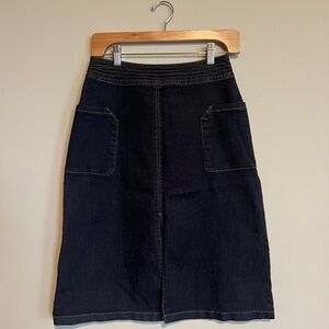 Dark Denim Skirt